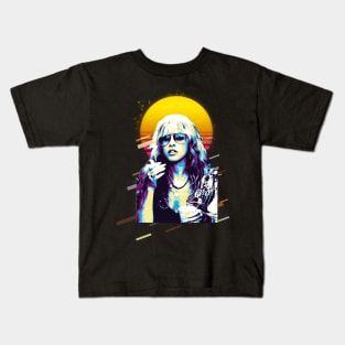 80s Retro - Stevie Nicks Kids T-Shirt